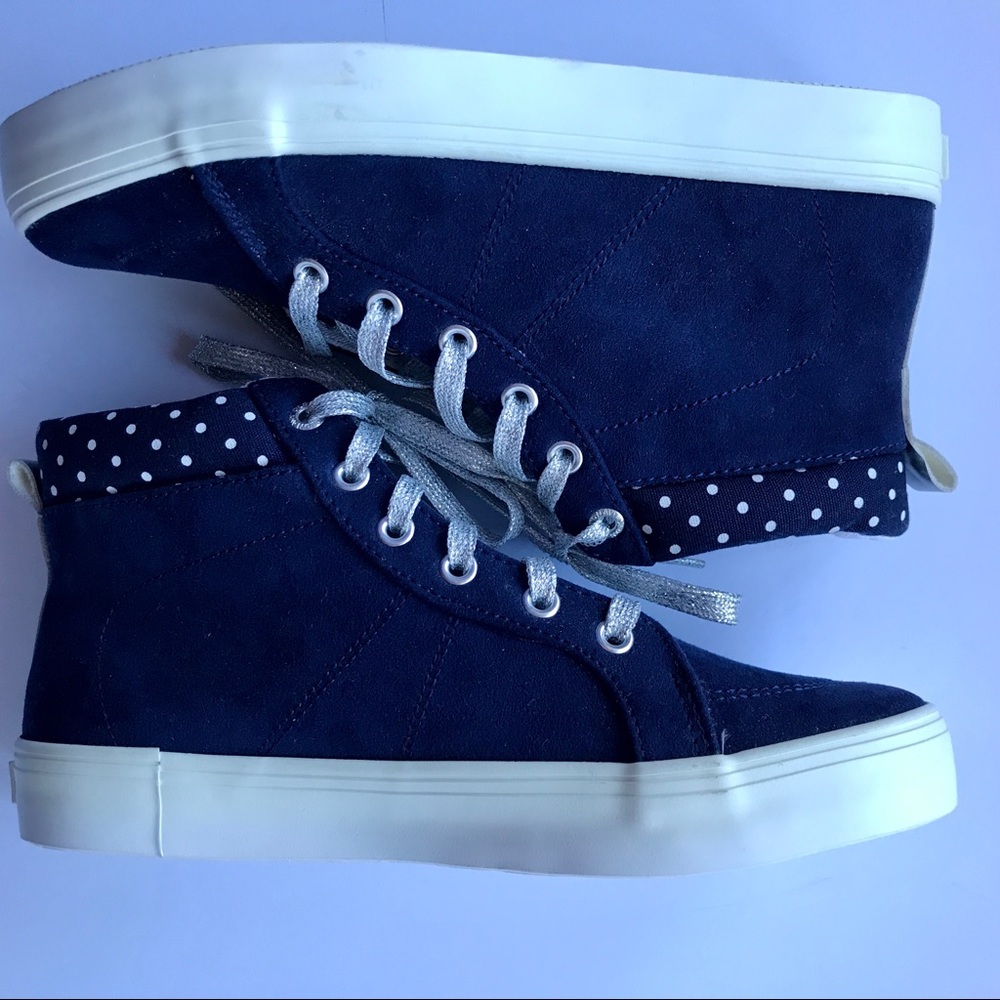 Old Navy faux-suede high-top sneakers nwot